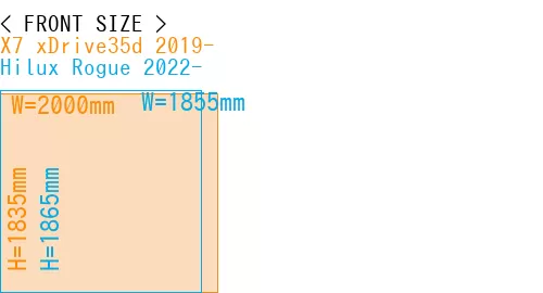#X7 xDrive35d 2019- + Hilux Rogue 2022-